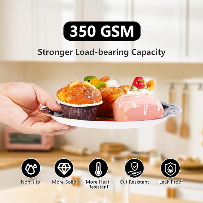 200 Pcs Dancing Fruit Party Decorations Dancing Fruits Plates and Napkins Fruits Themed Paper Dessert Plates for Kids' Birthday Baby Shower Party Supplies Serves 50