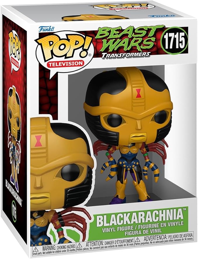 Funko Pop! TV: Transformers - Blackarachnia - Transformers Classic - Collectable Vinyl Figure - Gift Idea - Official Merchandise - Toys for Kids & Adults - TV Fans - Model Figure for Collectors