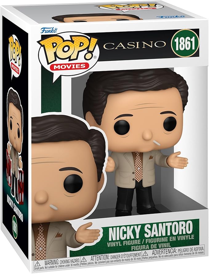 Funko POP Movies: Casino – Nicky Santoro - Collectable Vinyl Figure - Gift Idea - Official Merchandise - for Kids & Adults - Movies Fans - Model Figure for Collectors and Display