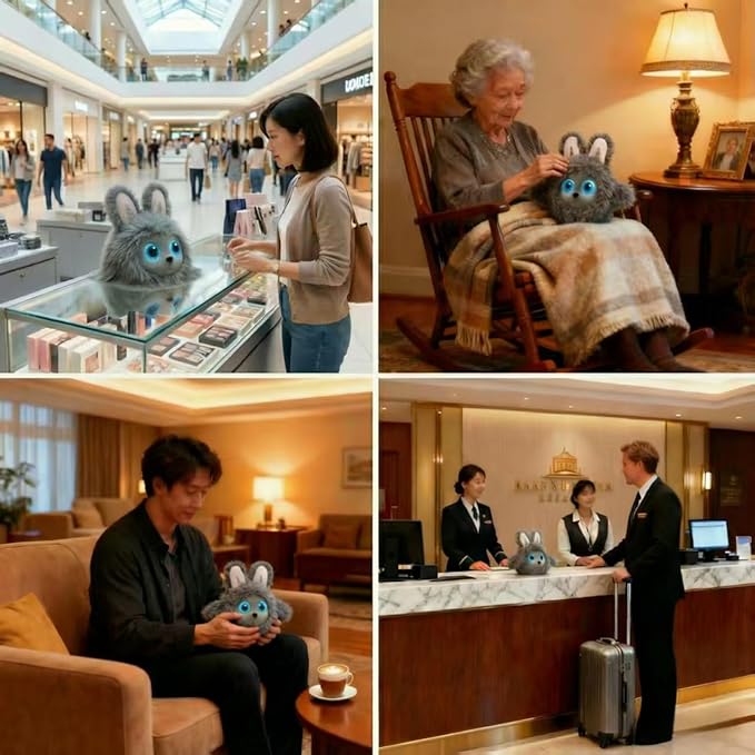 AI Companion Robot Smart Emotional Resonance AI-Powered Voice & Gesture Control, Real-Time Interactive Companion Robots at Home or Workspace