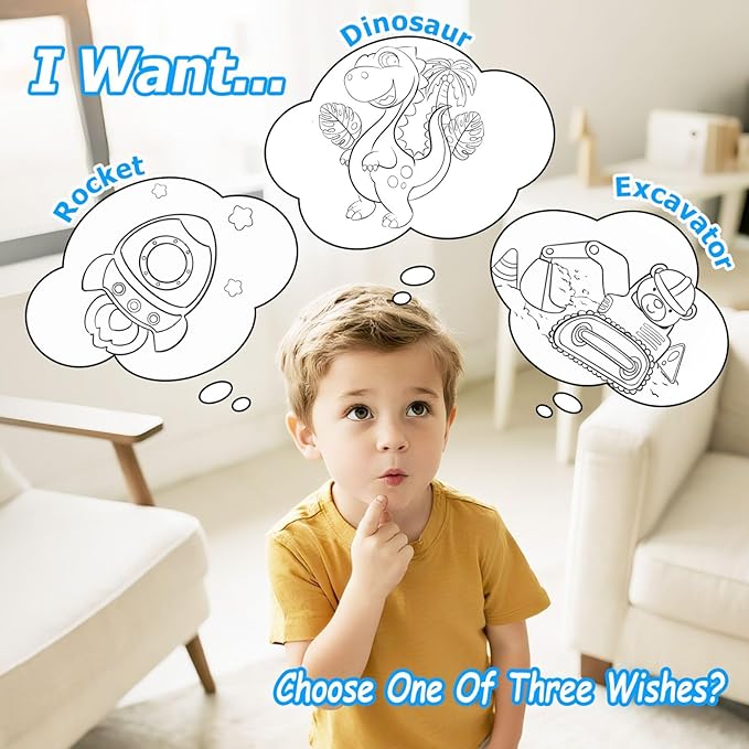 Kids Camera for Boys Toys Gifts, 3 4 5 Year Old Boy Birthday Gift, Kid Selfie Toy Cameras for Toddlers Age 3-5, Blue Small Children Digital Camera for Kids, 32G SD Card Included