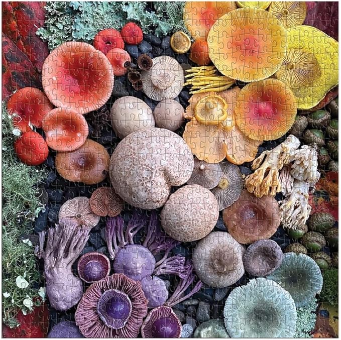 Galison, Shrooms in Bloom 500 Pieces Puzzle