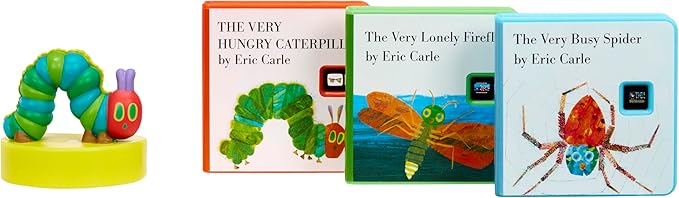 Little Tikes The World of Eric Carle Collection for The Little Tikes Story Dream Machine - Includes 3 Stories and 1 Character - for Girls and Boys Ages 3+ Years