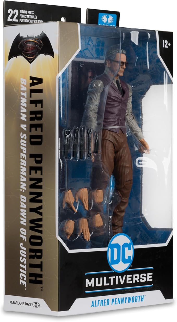 McFarlane Toys - DC Multiverse Alfred Pennyworth (Batman v Superman: Dawn of Justice) 7in Action Figure