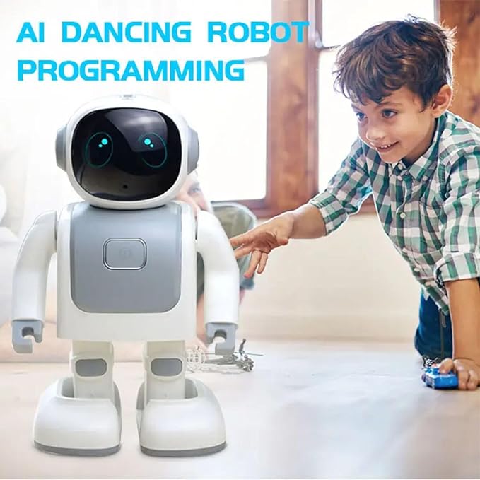 SmartyBot Smart Interactive Robot Toy – Programmable & App-Enabled STEM Robot for Kids, Voice & Motion Control, Educational Coding & Play, for Ages 5+