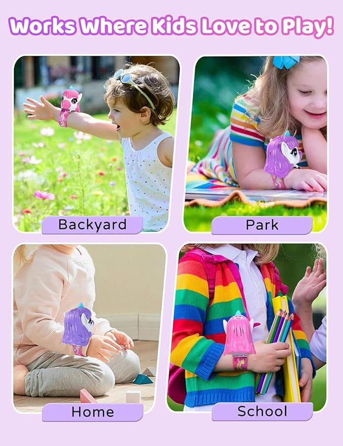 Vvinca Walkie Talkies for Kids 2 Pack -Unicorn Toys for Girls 3-12 Year Old Birthday Gift, 1000FT Long Range Camping Outdoor Games, Christmas Stocking Stuffers for Girls
