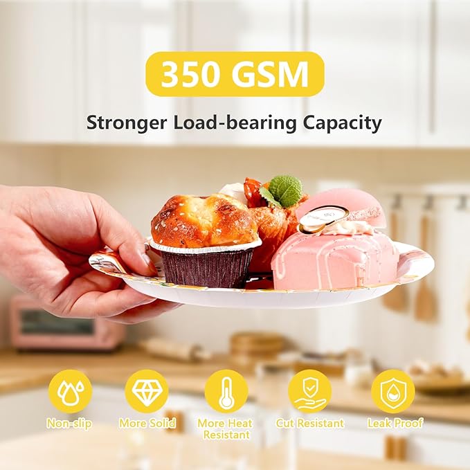 96 Pcs Bee 3rd Birthday Party Supplies Bumble Bee Theme So Sweet to Bee Three Party Plates and Napkins Disposable 3 Years Old Tableware Set for Kids Baby Shower Birthday Decorations, Serves 24