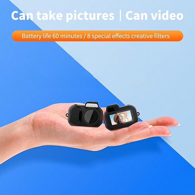 Kids Camera, Christmas Birthday Gifts for Boys Age 3-9, Digital Video Cameras for Toddler, Portable Toy for 3 4 5 6 7 8 Year Old Boy with 0. 96 Inches Screen
