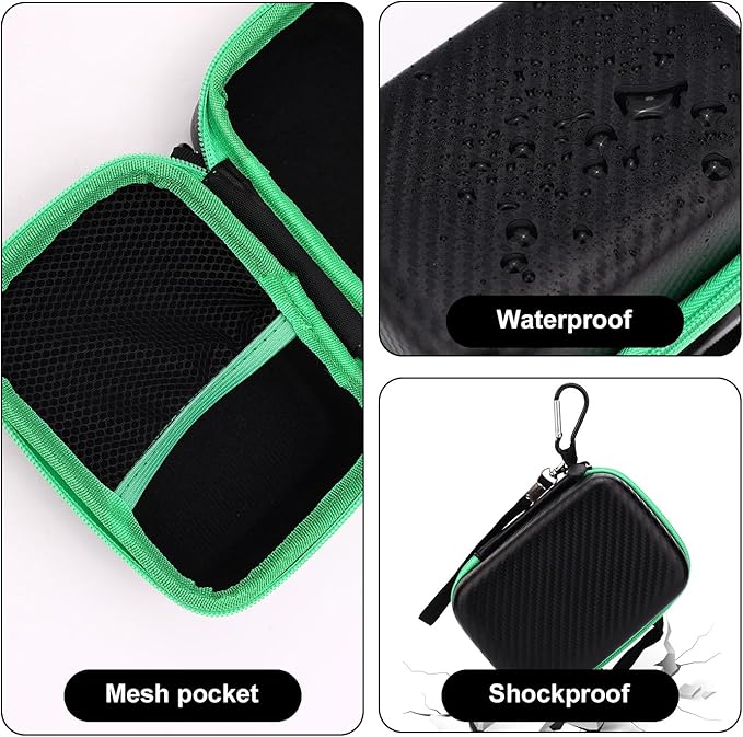 Storage Case for Leapfrog LeapMove Active Learning Video Game System, Waterproof Hard Carrying Case with Mesh Pocket Compatible with Leapfrog LeapMove