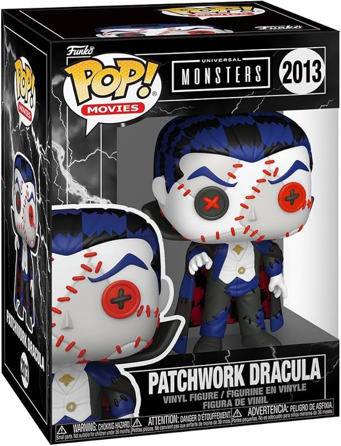 Funko Pop! Movies: Universal Monsters - Patchwork Dracula - Collectable Vinyl Figure - Gift Idea - Official Merchandise - Toys for Kids & Adults - Horror Fans - Model Figure for Collectors and Display