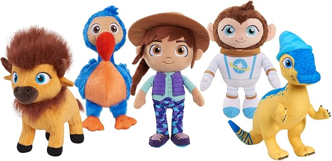 Just Play Netflix Ridley Jones Collectible Plush Dudley Toy, 8-Inch Stuffed Animal, Dodo Bird, Kids Toys for Ages 3 Up