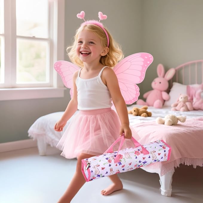 Reborn Baby Dolls Crib, Babys Doll Bed for 18 Inch Baby Dolls, Removable Babys Doll Playpen Toy Crib, Reborn Baby Doll Accessories with Storage Bag, Toy Gift for Kids Ages 3+