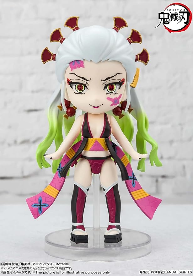 TAMASHII NATIONS - Demon Slayer: Kimetsu no Yaiba - Daki and Gyutaro, Bandai Spirits Figuarts mini Action Figure