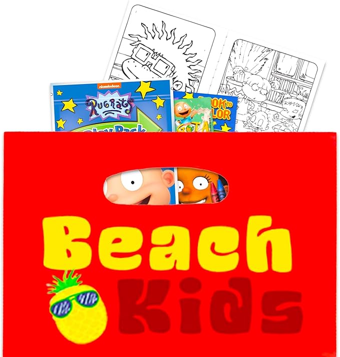 Nickelodeon Rugrats Mini Party Favors Set for Kids - Bundle with 24 Rugrats Play Packs with Coloring Pages, Stickers, More (Rugrats Birthday Party Supplies)