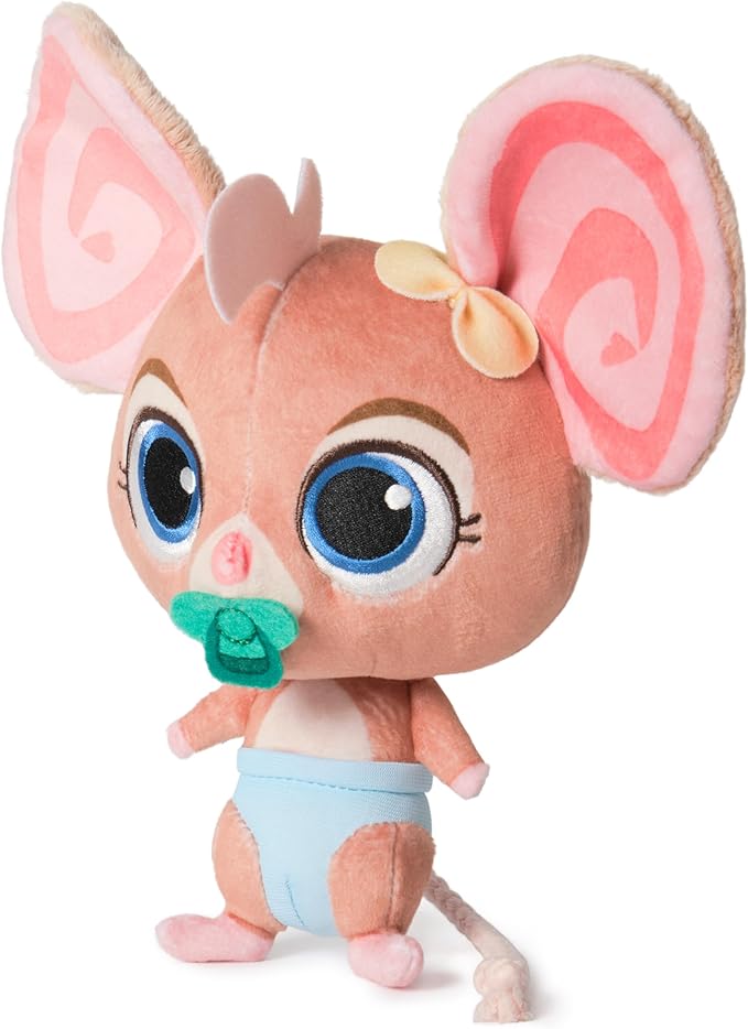 Vida The Vet, Baby Mouse Plush Toy, 8-Inch Tall Stuffed Animals with Super-Soft Fur, Kids Toys for Girls & Boys Ages 3 and up