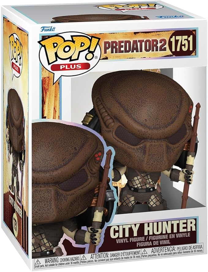 Funko Pop Plus: Predator 2 - City Hunter - Predator Classic - Collectable Vinyl Figure - Gift Idea - Official Merchandise - Toys for Kids & Adults - Sci-Fi Fans - Model Figure for Collectors