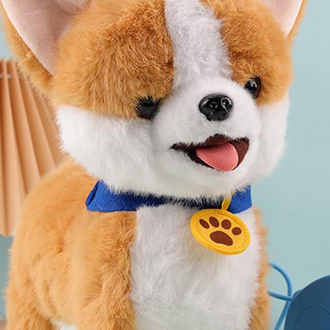 2026 Wuffy Robot Dog Toy, Wuffy Robot Puppy, Realistic Moving Electric Dog Toy, Interactive Robot with Touch Sensing Voice, F