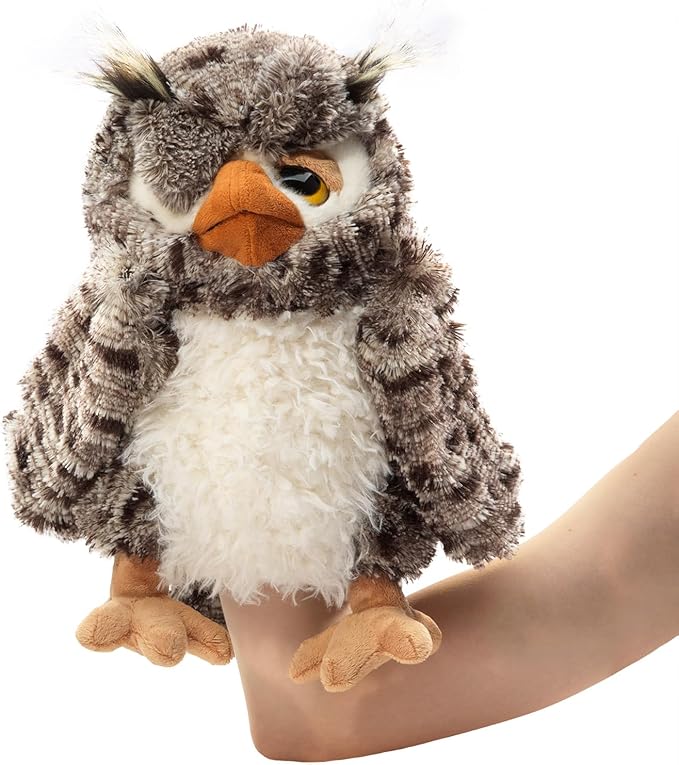 Folkmanis Wise Owl Hand Puppet