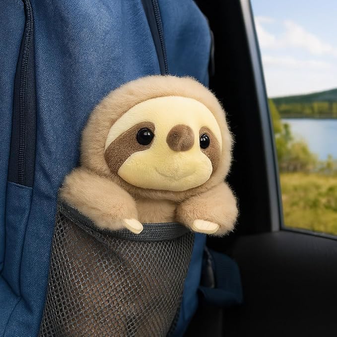 Adorable Sloth Stuffed Animal Soft Sloth Plush Toy Cute Birthday Gifts for Boys Girls Kids Toddlers