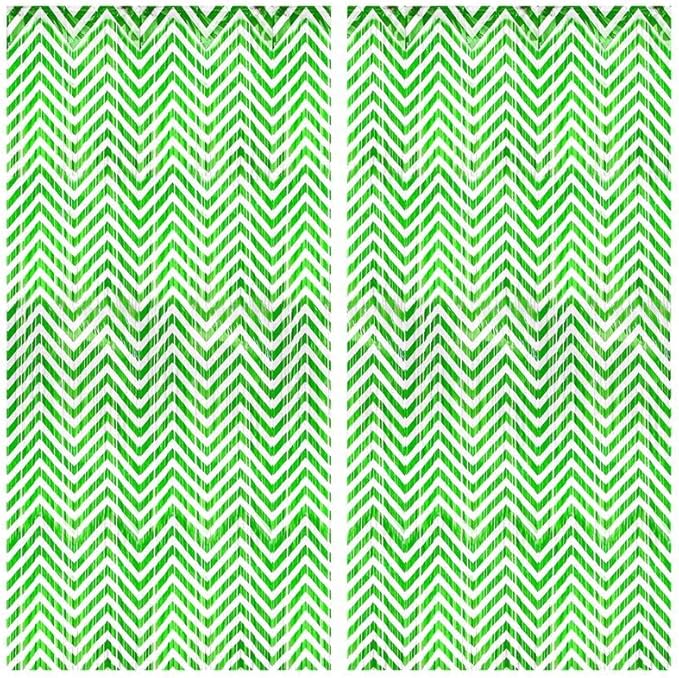 KatchOn, Green and White Foil Fringe Curtains - 6.5x3.25 Feet, Pack of 2 | Green Foil Fringe Curtain for St Patricks Day Decorations, St Patricks Day Backdrop, Saint Patricks Day Decorations