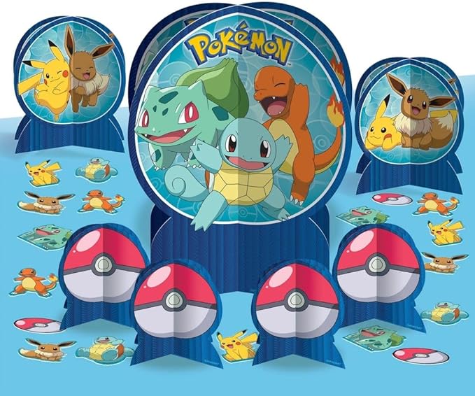 Pokemon Classic Table Decorating Kit