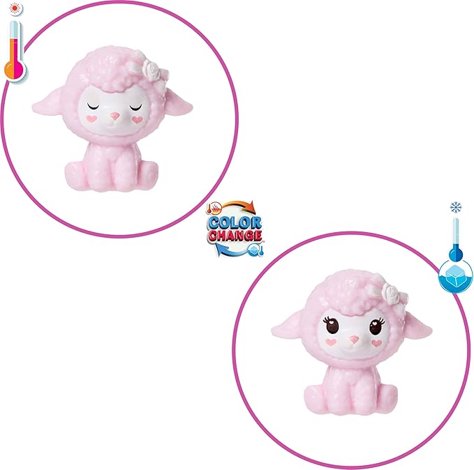 Barbie Cutie Reveal Cuddly Series Chelsea Small Dolls & Accessories with 6 Surprises Including Color Change & Mini Pet (Styles May Vary)