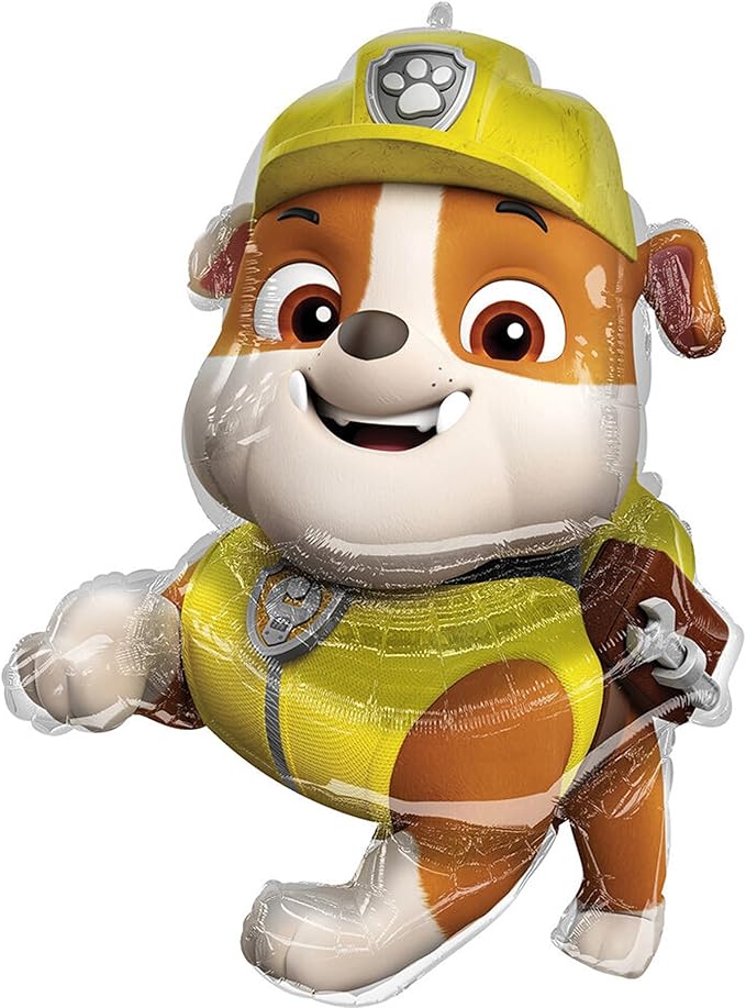 Anagram Rubble Birthday Party Supplies Pups on Patrol Balloon Bouquet Decorations