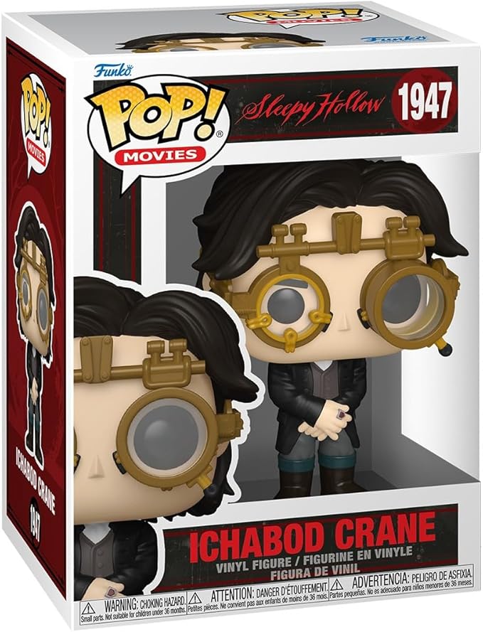 Funko Pop! Movies: Sleepy Hollow - Ichabod Crane - Collectable Vinyl Figure - Gift Idea - Official Merchandise - Toys for Kids & Adults - Horror Fans - Model Figure for Collectors and Display