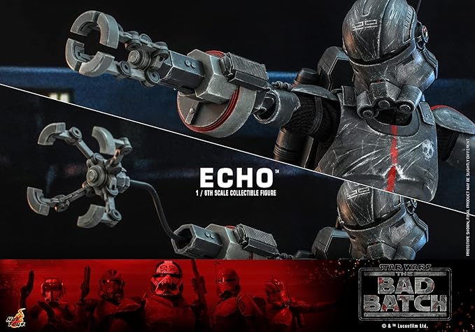 Hot Toys 1:6 Echo - Star Wars: The Bad Batch, Black