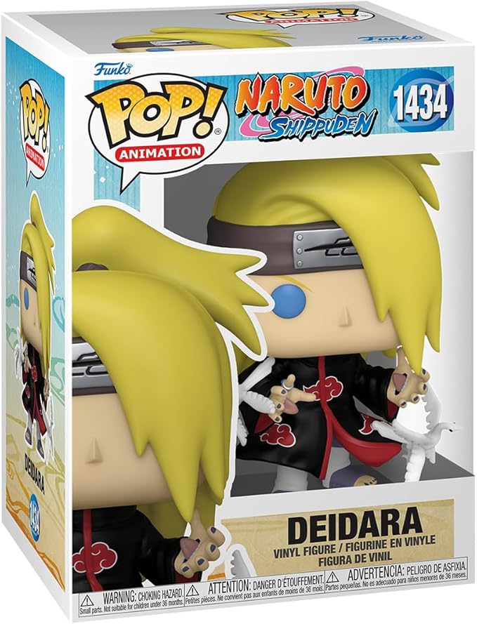Funko POP! Animation: Naruto - Deidara - Collectable Vinyl Figure - Gift Idea - Official Merchandise - for Kids & Adults - Anime Fans - Model Figure for Collectors and Display