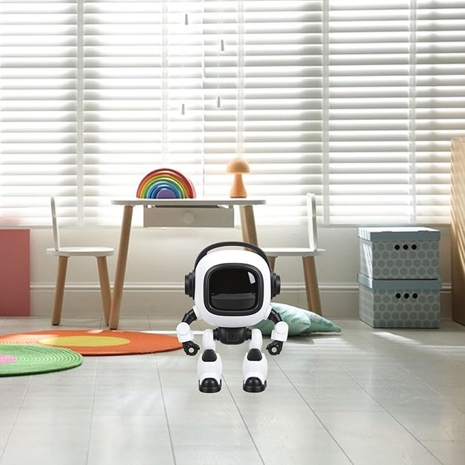 Diyeeni AI Companion Robot, Interactive Talking Robot with Real Time Emotion Responses, Role Switching, English Chinese Bilingual Learning, for Kids Boys Girls Age 6+
