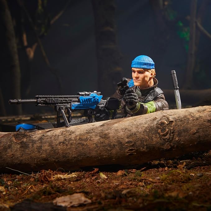 G.I. Joe Classified Series #128, Mad Marauders Low-Light, Spirit Iron-Knife & Niyol, 2 Collectible 6 Inch Action Figures with 28 Accessories