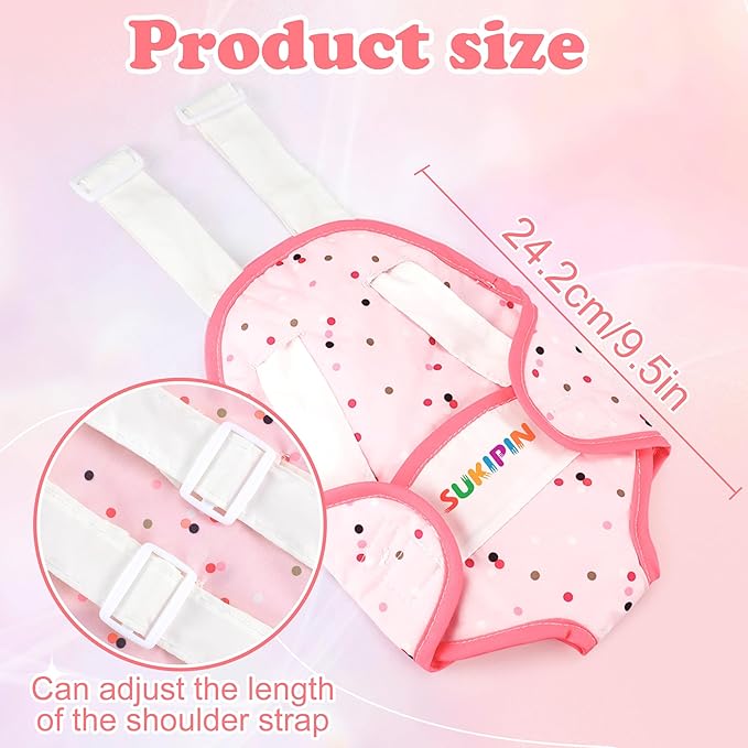 Valentines Day Gifts for Kids, Baby Doll Playsets, Baby Doll with Accessories Set for Girls 3-5, Baby Doll Set for 3 4 5 Year Old Girl (Doll Playset)