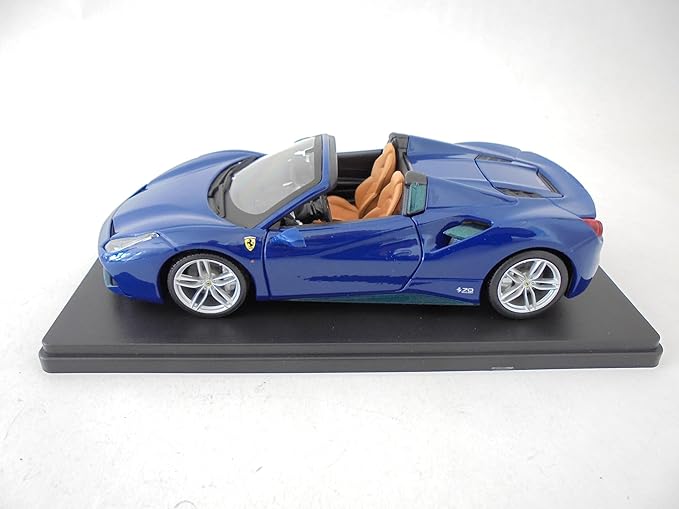- 1/24 Scale Diecast Model Car Compatible with Ferrari 488 Spider - F101