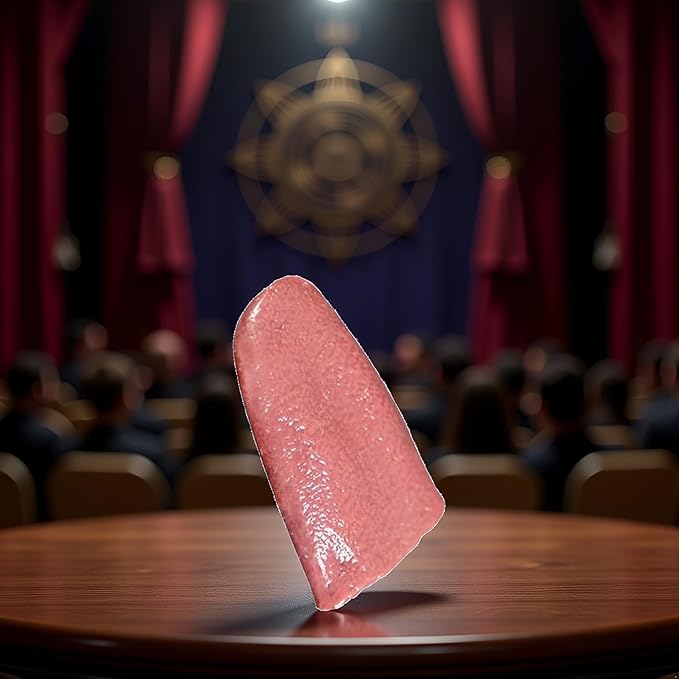 Realistic Fake Tongue，Horrific Tongue Prop, Adult Magic Performance Prop Tool, Mentalism Magic for Girlfriend Wedding Shows or Streets Magic Kits and Accessories Novelty and Gag