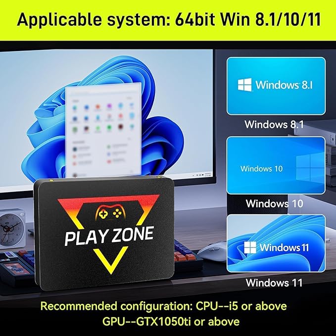 Retro Gaming Console with Built in 16191 Game, Plug and Play Video Game Console for PC, Emulator Console Compatible 80+ Game Emulator, 3 Game Systems in 1TB Game SSD, Retro Game Stick