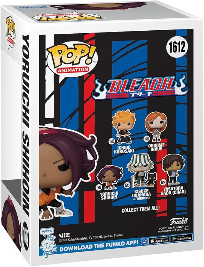 Funko POP! Animation: Bleach - Yoruichi Shihoin - Bleach - Collectable Vinyl Figure - Gift Idea - Official Merchandise - for Kids & Adults - Anime Fans - Model Figure for Collectors and Display