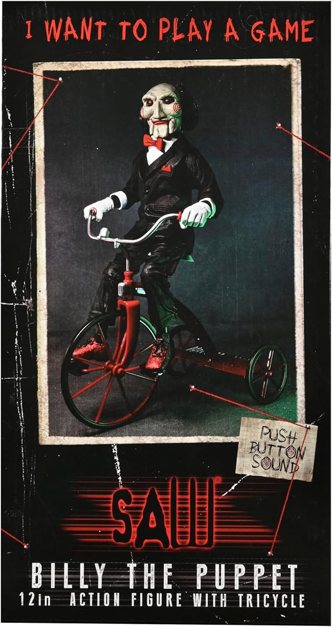 Saw 12" Action Figure with Tricycle