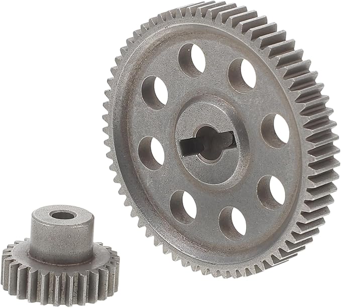 1set Remote Control Car Gear Steel Differential Gears Rc Vehicle Parts Scale Replacement