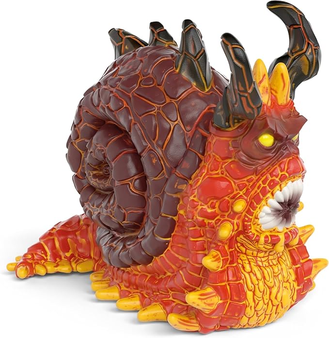 Schleich Eldrador - Lava Snail Figurine - Monster Animal Toys for Boys and Girls - Beast Creature Figures for Ages 7+ | 70851