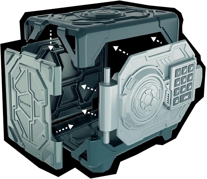 Galileo Spy Digital Safe - Safe with Alarm & Warning Light for Young Agents & Spies - Toy for Children from 8 Years - 59433 by Clementoni