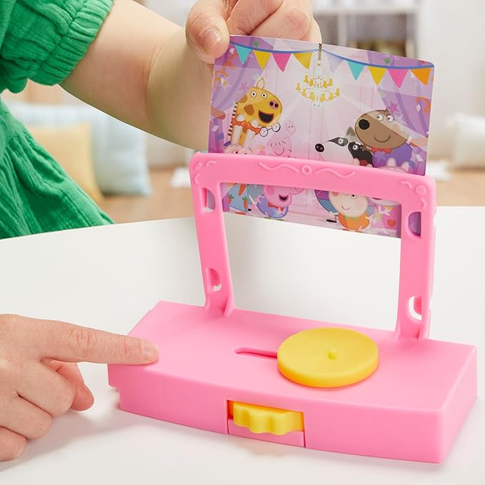 Peppa Pig Peppa’s Dance Party Playset with House, 2 Figures, 6 Accessories, Preschool Toys for Girls and Boys, Kids Gifts, Ages 3+ (Amazon Exclusive)