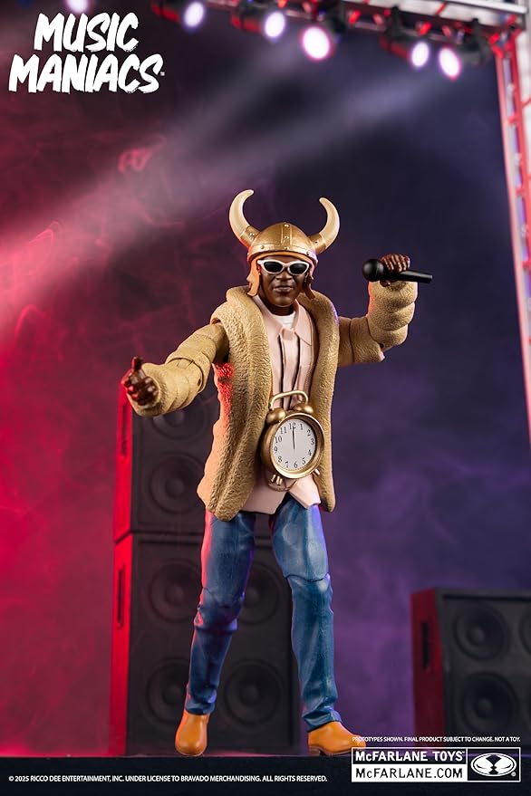 McFarlane Toys - Music Maniacs Hip Hop Flavor Flav 6in Action Figure
