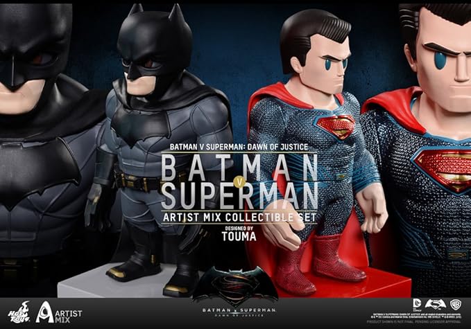Hot Toys Batman VS Superman Dawn of Justice Bobblehead Figures (Blue/Red/Black/Grey)