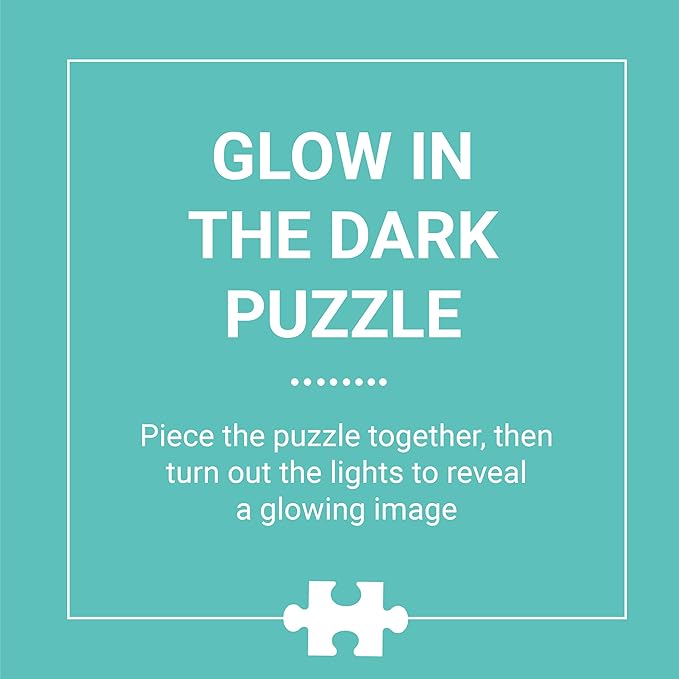 Mudpuppy Dinosaur Glow-in-the-Dark Puzzle, 100 Pieces, 18”x12” –Perfect for Kids Age 5+ - Colorful and Glowing Illustrations of Dinosaurs and Prehistoric Life - Award-Winning Glow in the Dark Puzzle