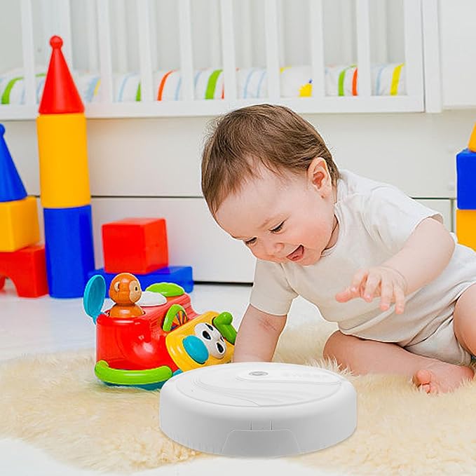 Kids Toddler Vacuum Floor Sweep Robot, 1pc Simulation Mopping Robot Fake Floor Mopping Robot Kids Vacuum for Role Playing Battery Powered Kids Vacuum Baby