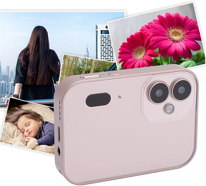 4K 64MP Digital Camera, Vlogging Camera with 3 Inch Touchscreen, Compact Cam for Photography Video Music, No SD Card Included
