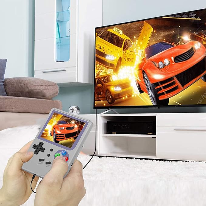 RG300 Handheld Game Console - Retro Portable Device With 64G TF Card, 5000 Classic Games, 2.8 Inch Full View IPS Screen