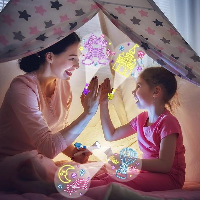 36 PCS Unicorn Neon LED Finger Lights Rainbow Magical Unicorn Party Favors Glow in the Dark Light Up Finger Lights Themed Toys Bulk for Birthday Party Goodie Bag Stuffer Birthday Gifts Classroom Prize