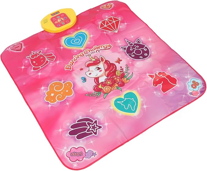 Tbest Dance Mat Multifunctional Electronic Dance Mat Kids Dance Pad Toys for Enjoyable Exercise at Home or School